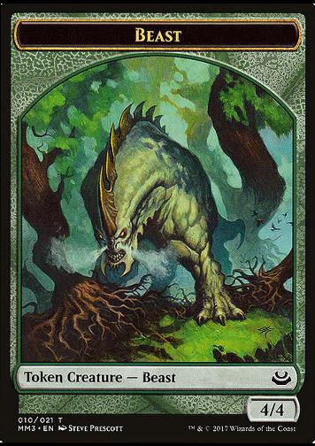 Token Beast (Green 4/4)